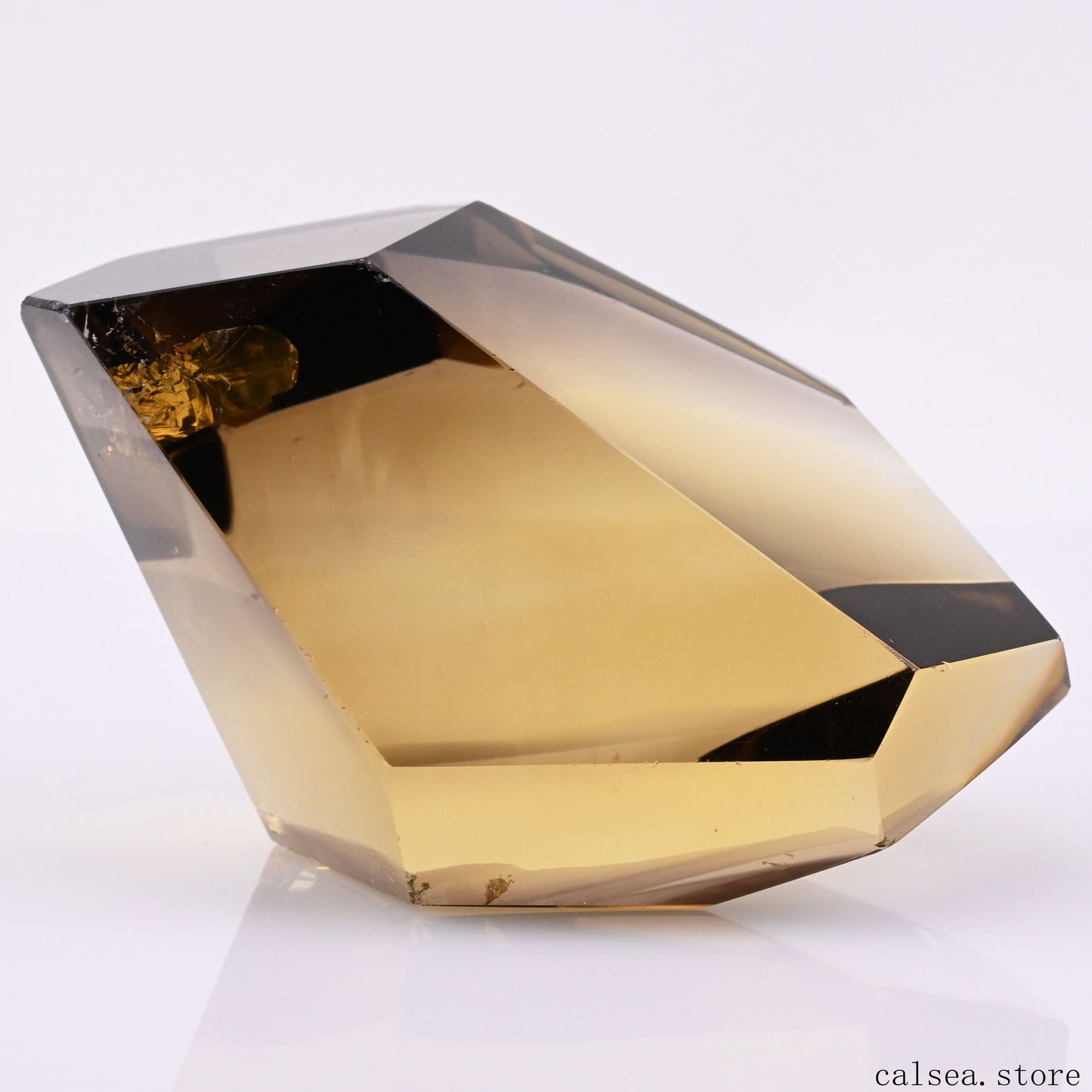 SmokeyCitrine Freeform Crystal Healing Hand Carved FreeForm