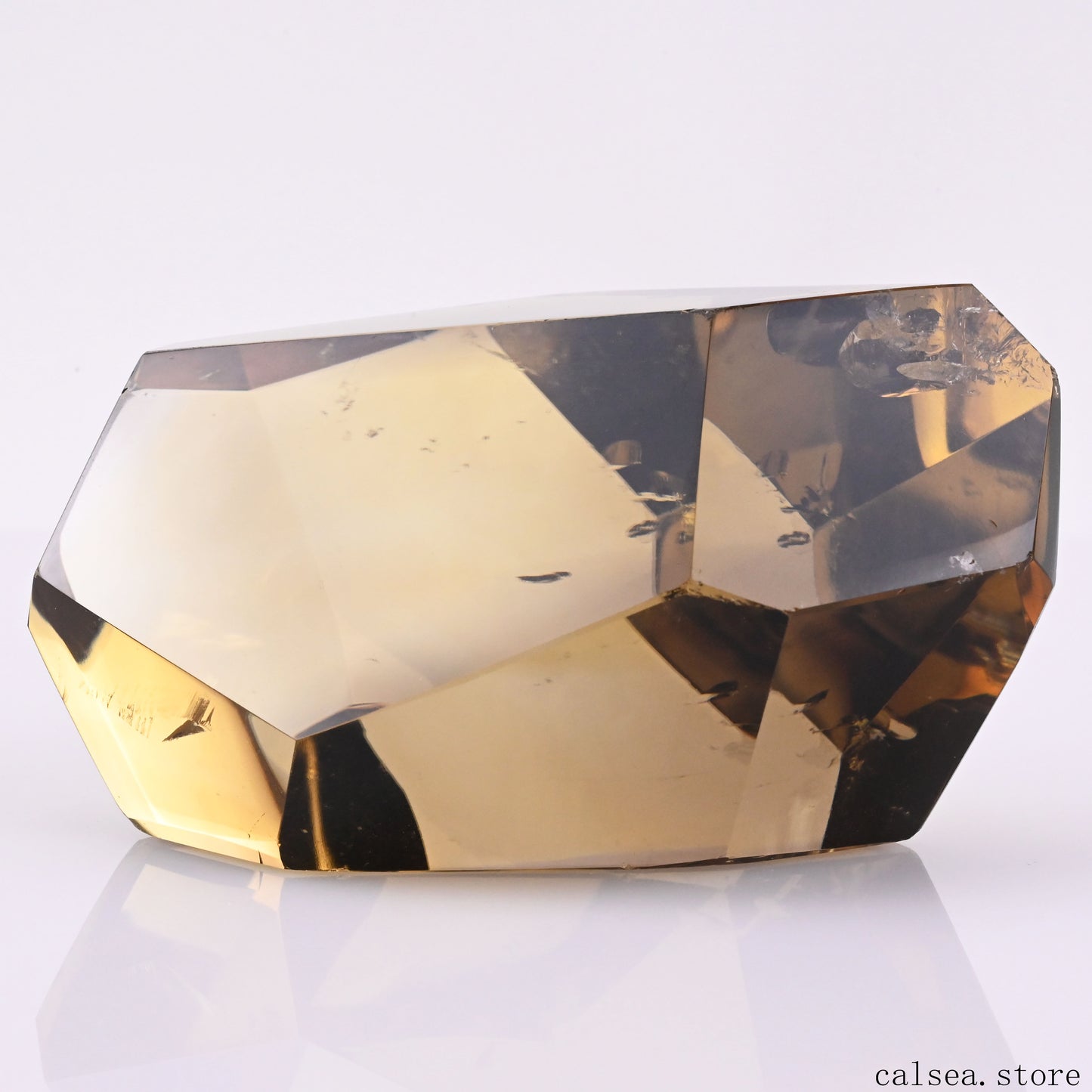 SmokeyCitrine Freeform Crystal Healing Hand Carved FreeForm