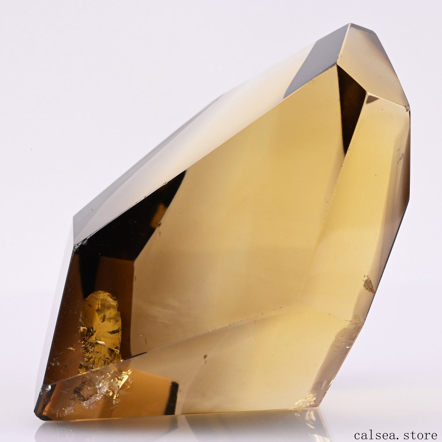SmokeyCitrine Freeform Crystal Healing Hand Carved FreeForm