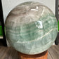 Huge Fluorite Sphere Crystal Healing Hand Carved Sphere/Ball