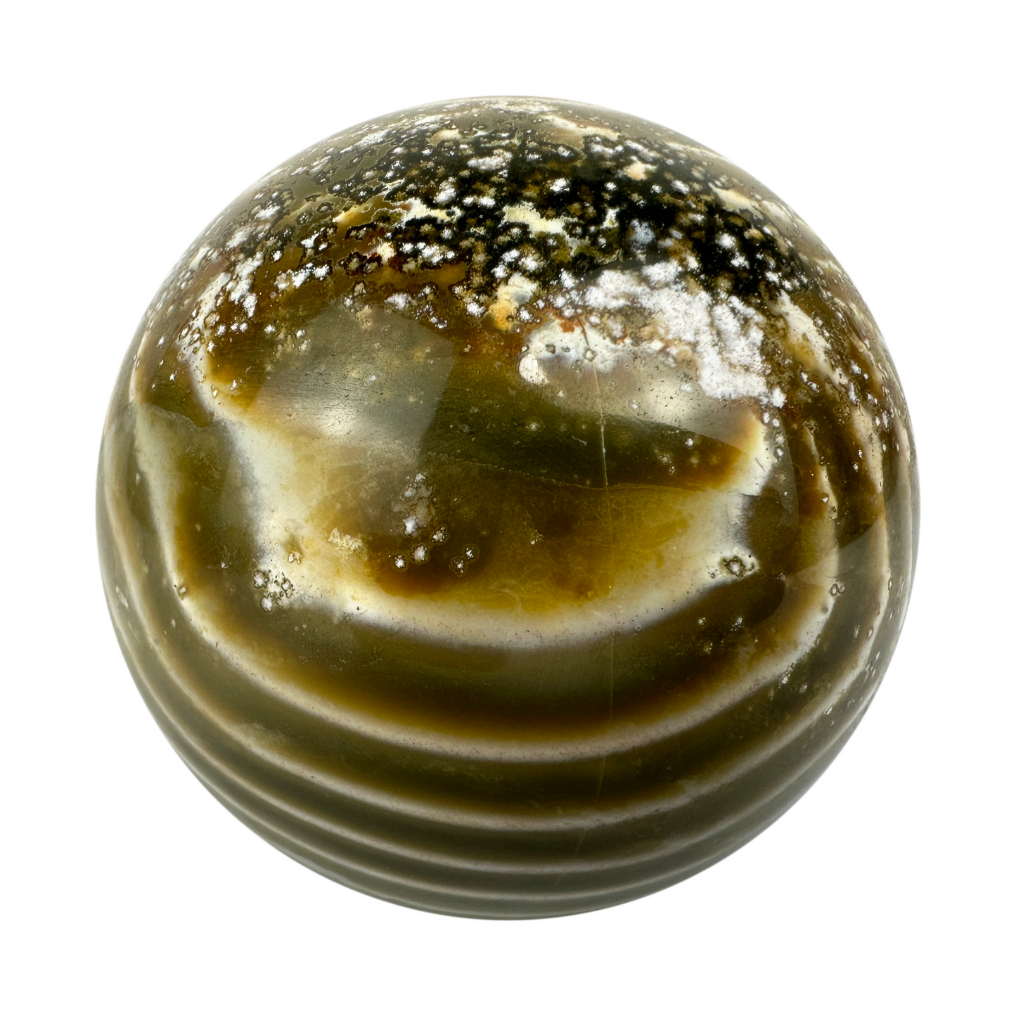 Energetic Ocean Jasper Sphere Stripe Jasper Crystal Healing Sphere/Ball