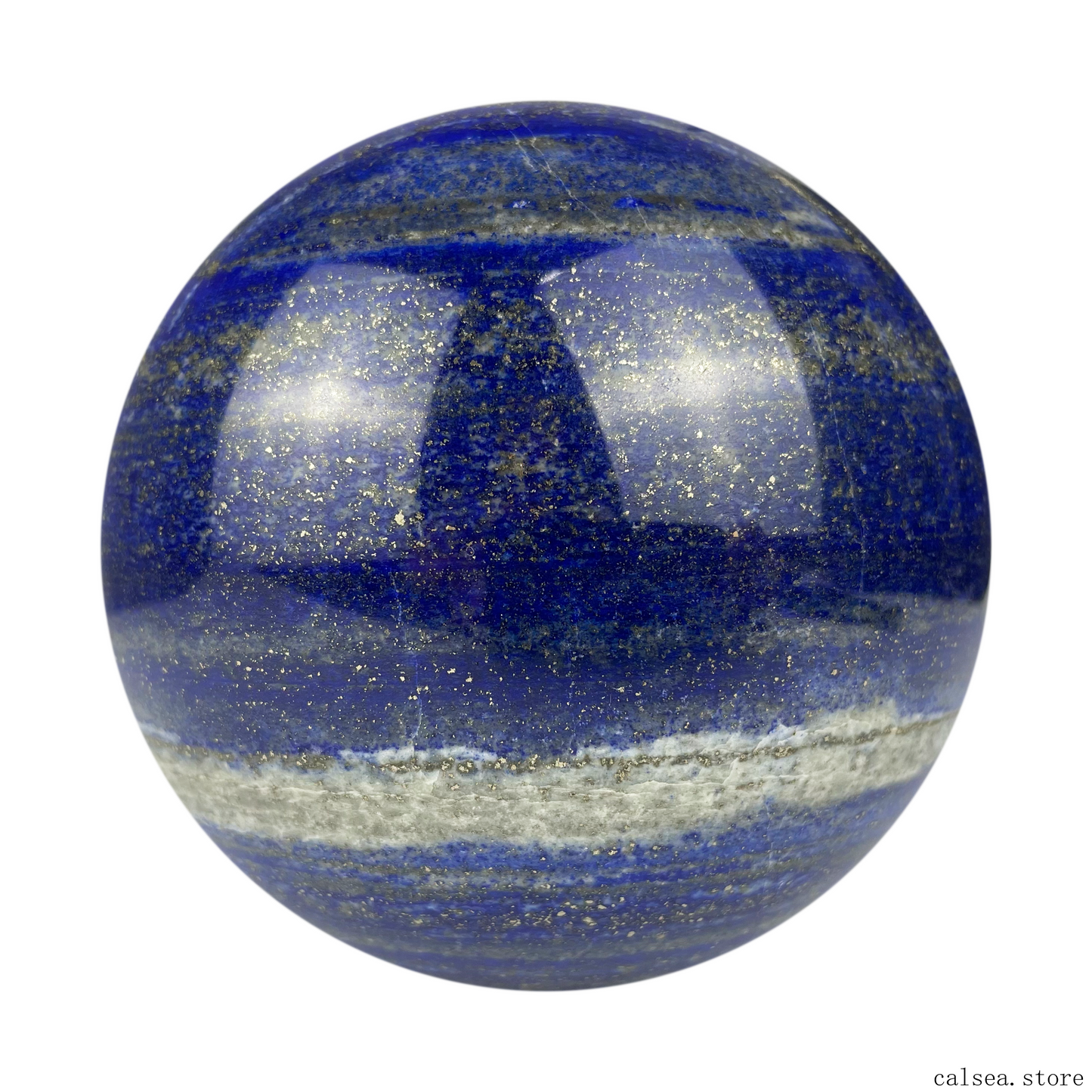 Lapis Lazuli Sphere Crystal Healing Hand Carved Sphere/Ball