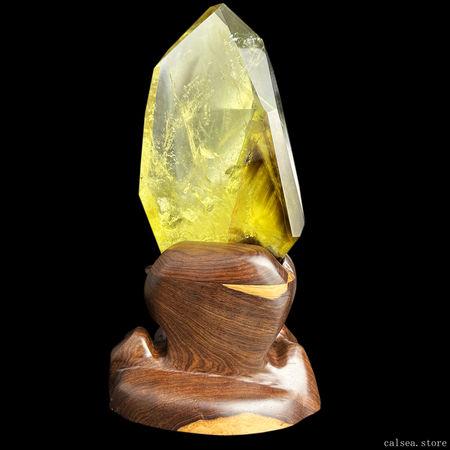 Huge Citrine FreeForm Brazil Citrine Crystal Healing Hand Carved