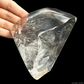 Gorgeous Silver Rutile FreeForm Rutilated/Hair Crystal Crystal Healing Hand Carved