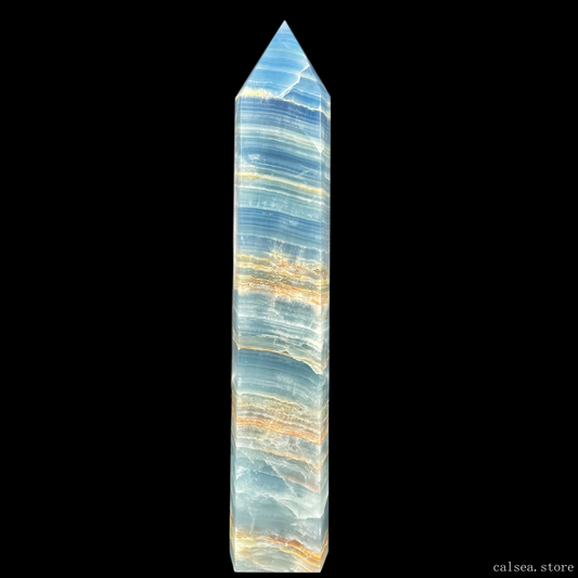 Blue Onyx Tower Ornaments Tower Crystal Healing Tower/Point