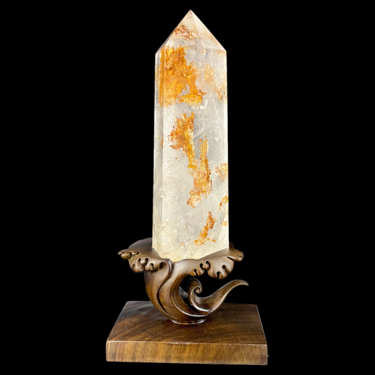 Goldenhealer Tower Crystal Healing Hand Carved Ornaments Tower Tower/Point