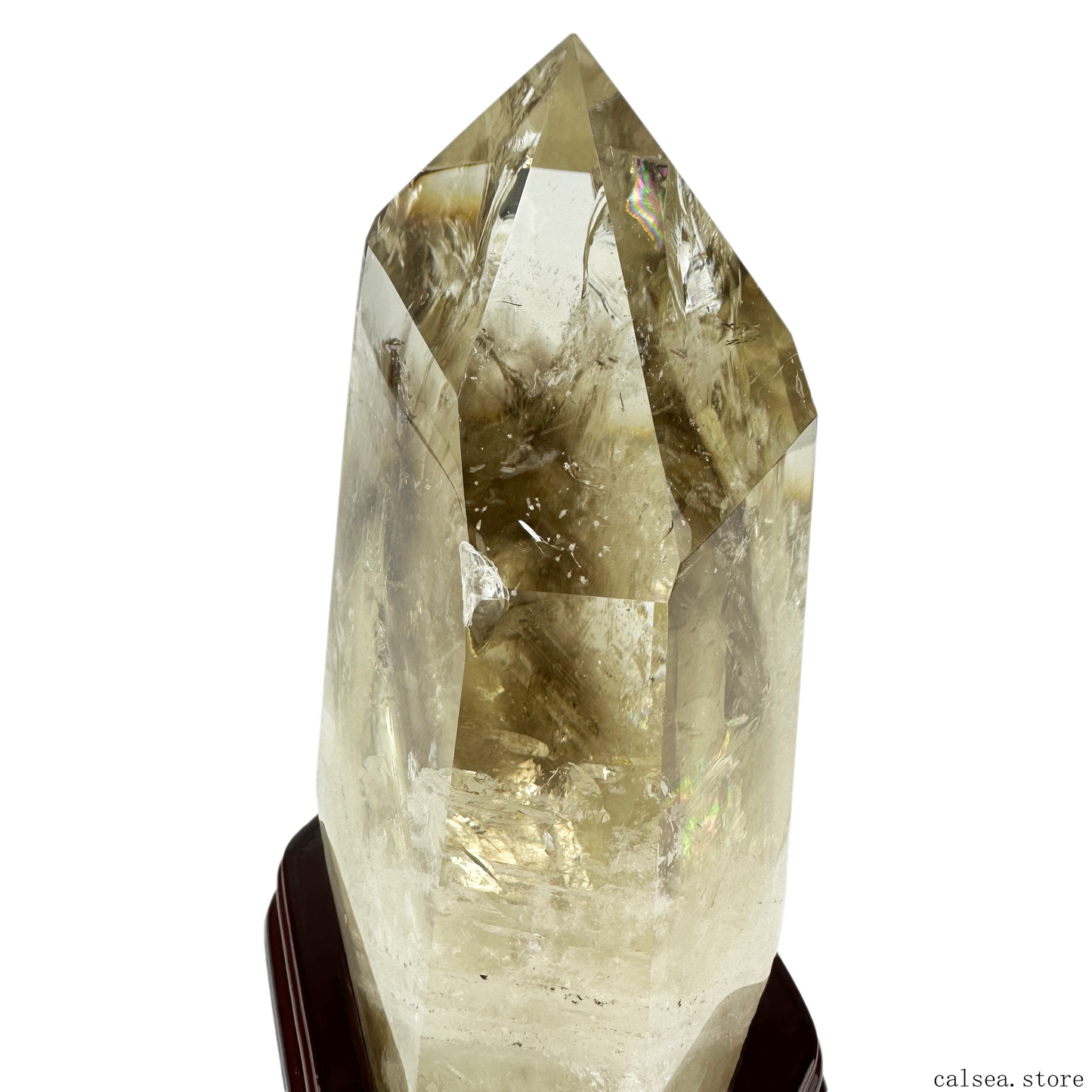 Awesome Citrine Tower Crystal Healing Hand Carved