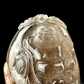 Golden Rutile Buddha Sculpture Rutilated Quartz Crystal Healing Hand Carved