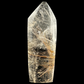 Golden Rutile FreeForm Quartz Rutilated Crystal Healing Hand Carved