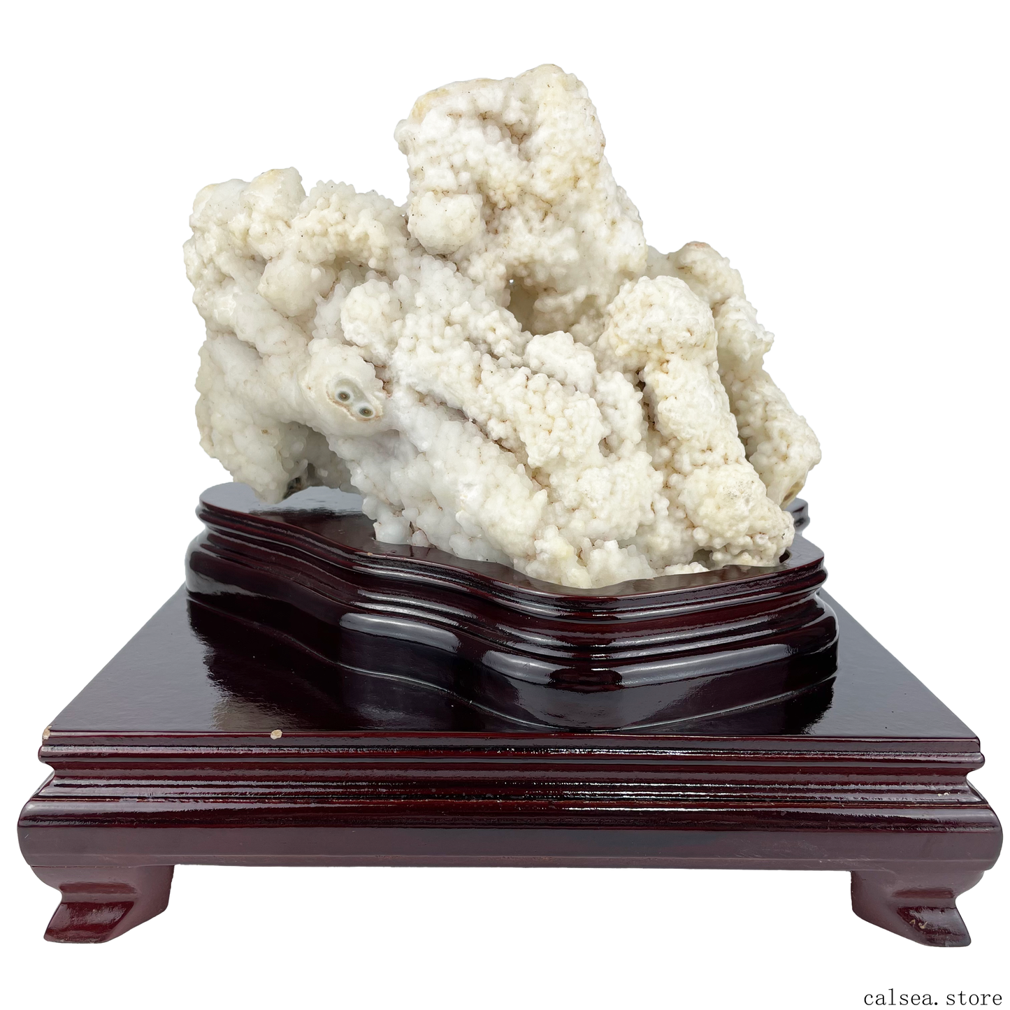 Natural Style White Agate Naturally Occurring Art Collection Ornamental