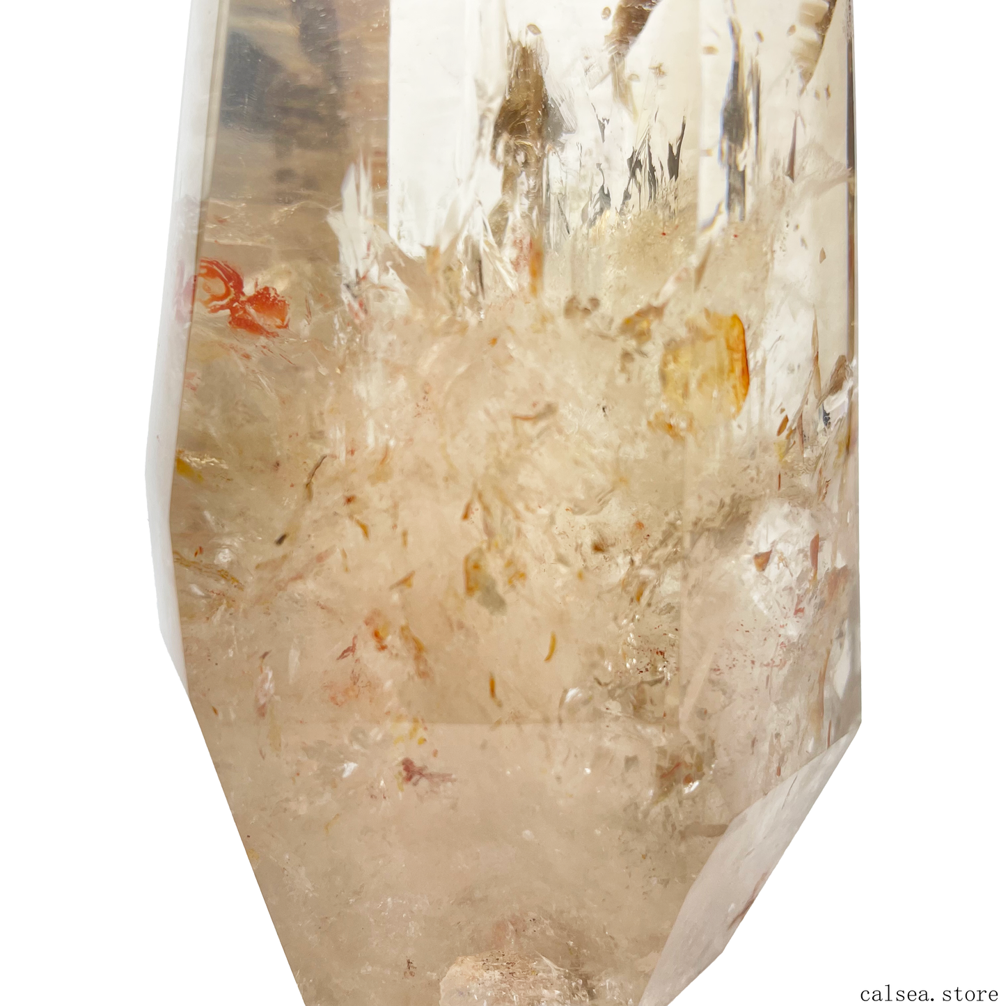 Smokeyquartz Tower Crystal Healing Hand Carved Tower/Point