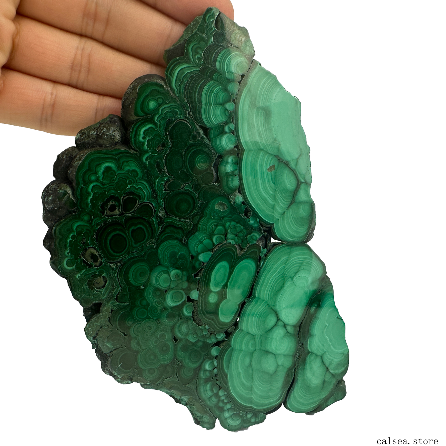 Malakite Slab Malachite Specimens Crystal Healing Hand Carved