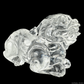 Clearquartz Pixiu Sculpture Crystal Healing Hand Carved