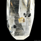 Silver Rutile With Black Mica Freeform Rutilated Crystal Healing Hand Carved