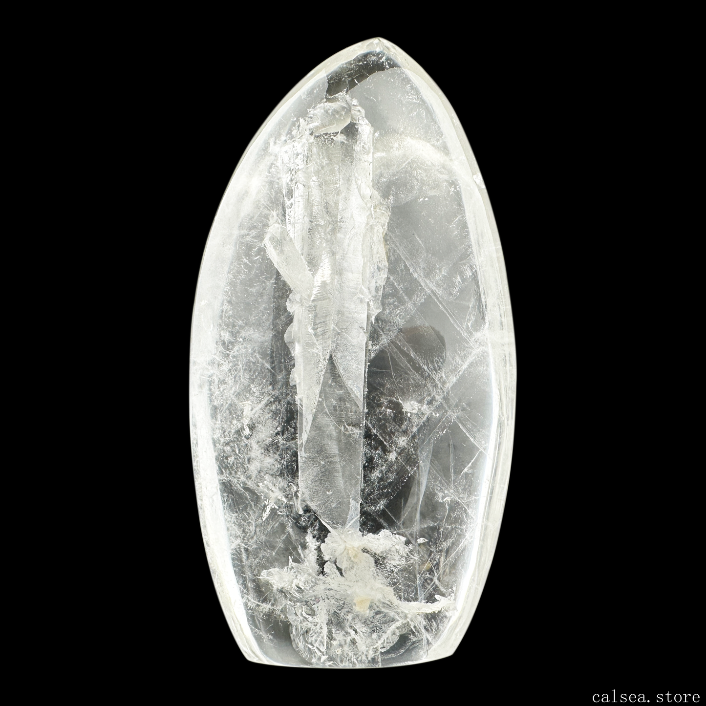 Unique Manifestation Quartz FreeForm Baby Within Crystal Crystal Healing Hand Carved