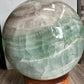 Huge Fluorite Sphere Crystal Healing Hand Carved Sphere/Ball