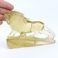 Awesome Citrine Lion Sculpture Brazil Citrine Crystal Healing Hand Carved