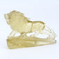 Awesome Citrine Lion Sculpture Brazil Citrine Crystal Healing Hand Carved