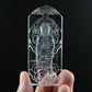 Clearquartz Gautama Buddha Sculpture Crystal Healing Hand Carved