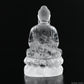 Clearquartz Shakyamuni Buddha Sculpture Crystal Healing Hand Carved