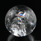 3.09''Stunning Rainbow Clearquartz Sphere Crystal Healing Hand Carved Sphere/Ball