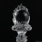 Awesome  Clearquartz Vajira Sculpture Artifact Crystal Healing Hand Carved