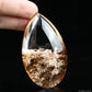 Gardenquartz FreeForm TearDrop Crystal Healing Hand Carved Crystal FreeForm