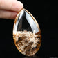 Gardenquartz FreeForm TearDrop Crystal Healing Hand Carved Crystal FreeForm