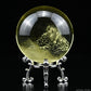 2.51'' Unique Citrine Mountain Phantom Sphere Crystal Healing Sphere/Ball