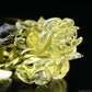 3.67'' Brazil Citrine Dragon Turtle Sculpture Crystal Healing Hand Carved