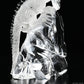 6.33'' Awesome Clearquartz Lizard Sculpture Crystal Healing Hand Carved Super Realistic