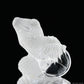 6.33'' Awesome Clearquartz Lizard Sculpture Crystal Healing Hand Carved Super Realistic