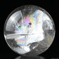 4.17'' Huge Rainbow Clearquartz Sphere Crystal Healing Hand Carved Sphere/Ball