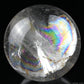 4.17'' Huge Rainbow Clearquartz Sphere Crystal Healing Hand Carved Sphere/Ball