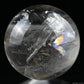 4.17'' Huge Rainbow Clearquartz Sphere Crystal Healing Hand Carved Sphere/Ball