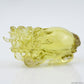 3.67'' Brazil Citrine Dragon Turtle Sculpture Crystal Healing Hand Carved