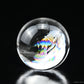 1.5'' Rainbow Clearquartz Sphere Crystal Healing Hand Carved Sphere/Ball