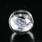 1.5'' Rainbow Clearquartz Sphere Crystal Healing Hand Carved Sphere/Ball