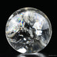 3.54'' Stunning Rainbow Clearquartz Sphere Crystal Healing Hand Carved Sphere/Ball