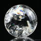 3.54'' Stunning Rainbow Clearquartz Sphere Crystal Healing Hand Carved Sphere/Ball