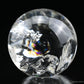 3.54'' Stunning Rainbow Clearquartz Sphere Crystal Healing Hand Carved Sphere/Ball