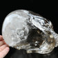 Smokeyquartz Hand Carved Crystal Skull Sculpture Crystal Healing Super Realistic