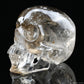 Smokeyquartz Hand Carved Crystal Skull Sculpture Crystal Healing Super Realistic