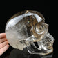 Smokeyquartz Hand Carved Crystal Skull Sculpture Crystal Healing Super Realistic