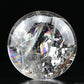 4.64'' Stunning Rainbow White Tourmaline Clearquartz Sphere Crystal Healing Hand Carved Sphere/Ball