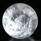 3.77''  Stunning Rainbow Clearquartz Sphere Crystal Healing Hand Carved Sphere/Ball