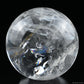 3.77''  Stunning Rainbow Clearquartz Sphere Crystal Healing Hand Carved Sphere/Ball