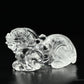 Clearquartz Pixiu Sculpture Crystal Healing Hand Carved