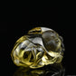 2.9'' Brazil Citrine ShanCai God  Sculpture Crystal Healing Hand Carved Ornaments