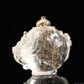 Golden Rutilated Dragon Phoenix Head Teapot Sculpture Hand Carved Crystal Healing